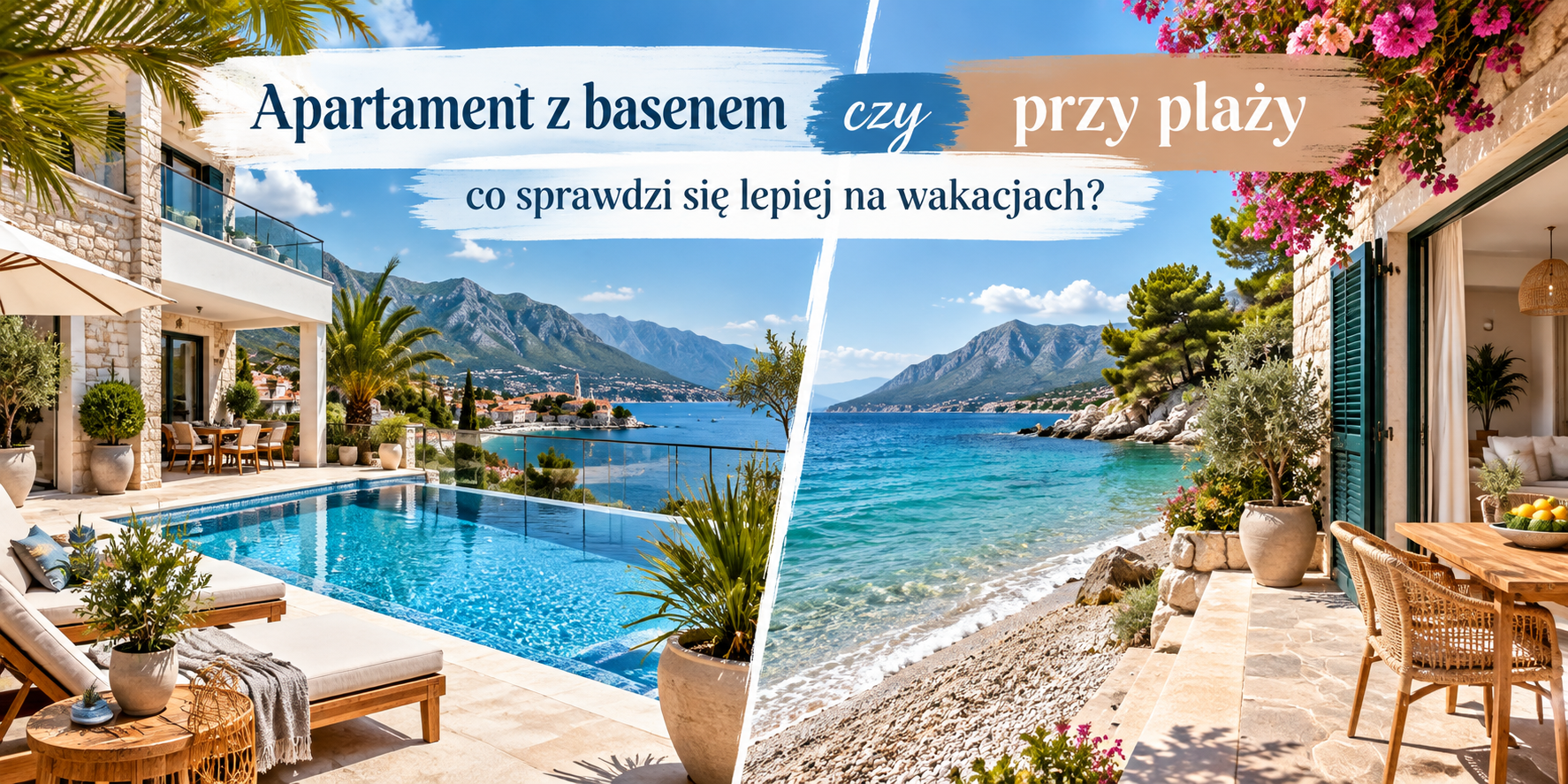 Apartament z basenem czy przy plaży  co sprawdzi się lepiej na wakacjach?